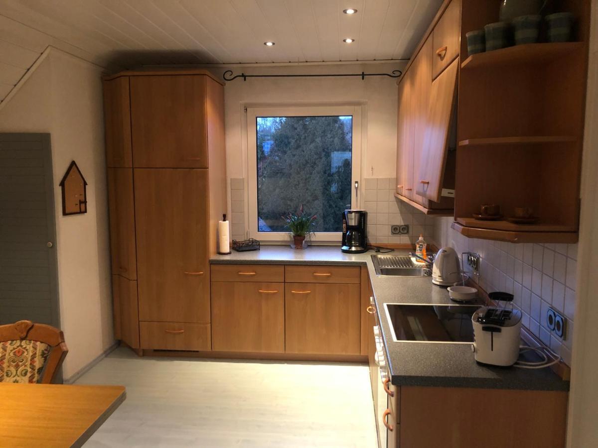 Ferienwohnung Ober Widdersheim Nidda Экстерьер фото